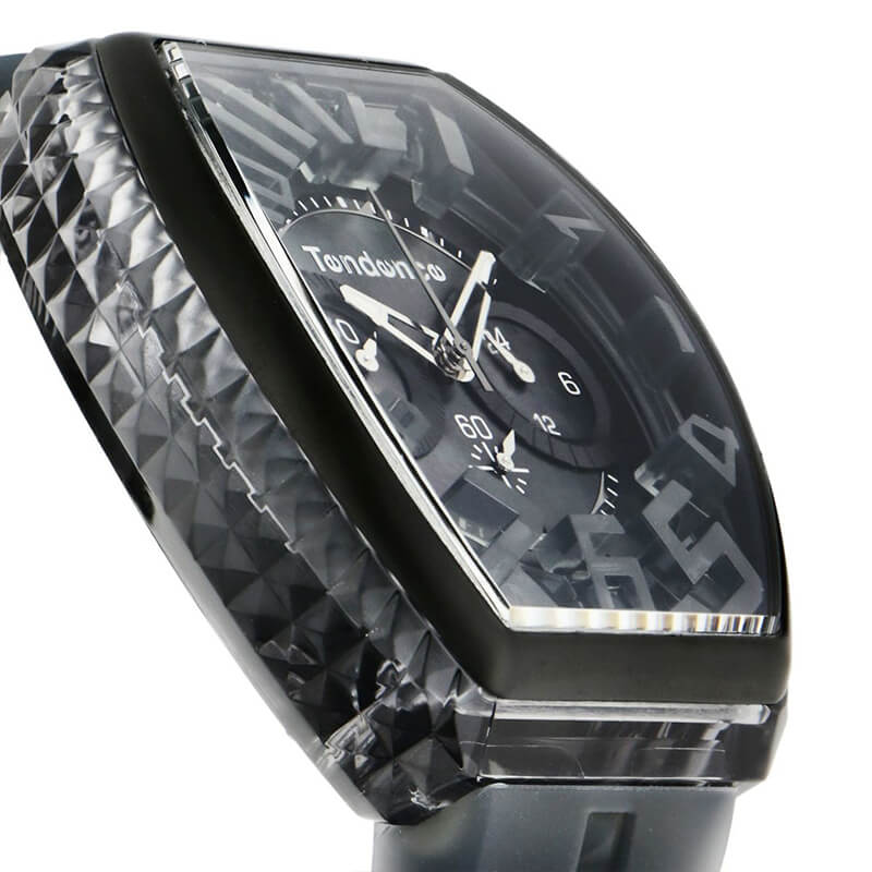 Tendence(テンデンス）PIRAMIDE(ピラミッド) 43mm 腕時計 TY860003 グレー