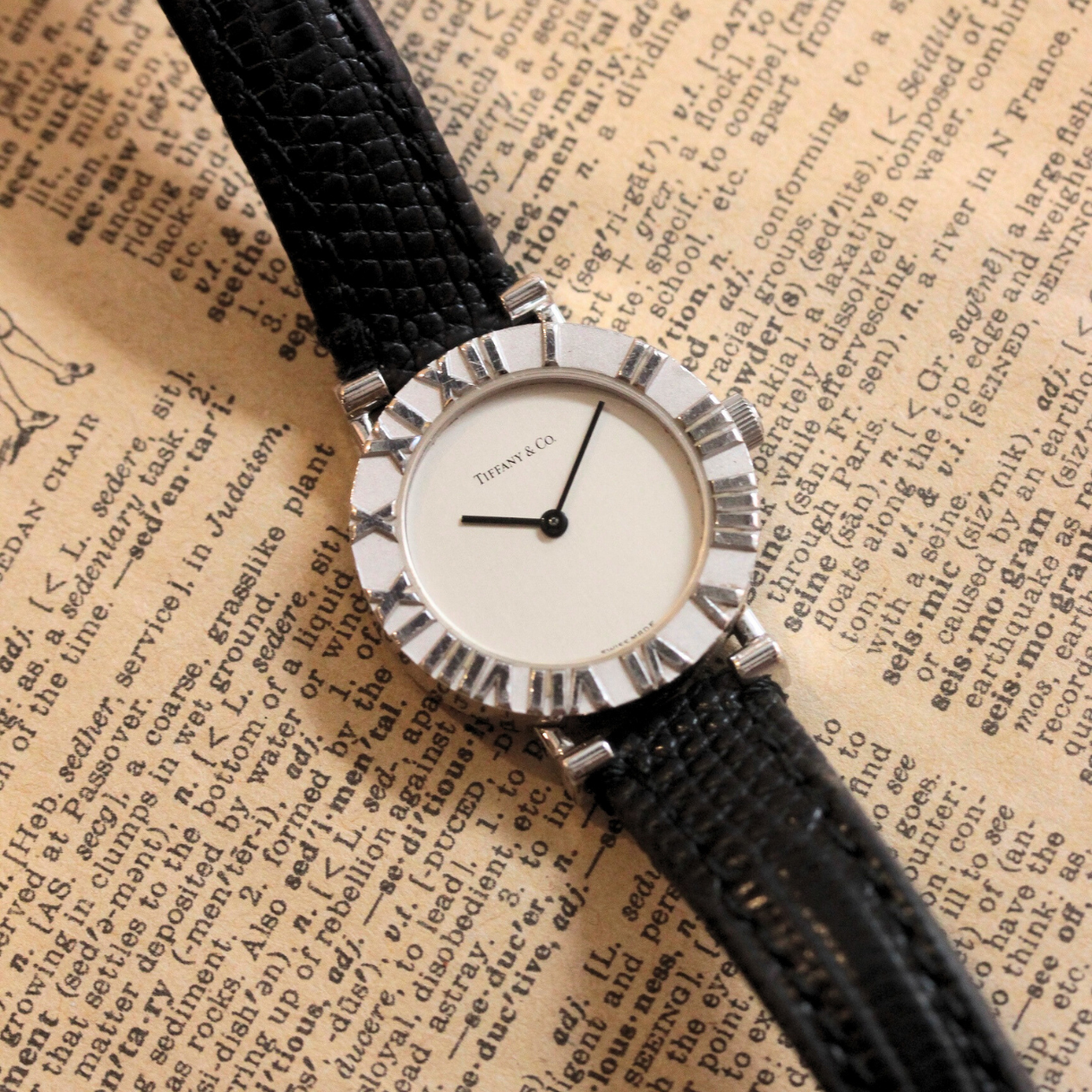 TIFFANY&Co. / ティファニー / 1990年代 / アトラス / L0640 / シルバー925 / ヴィンテージ腕時計 / tiffanyco-61-10