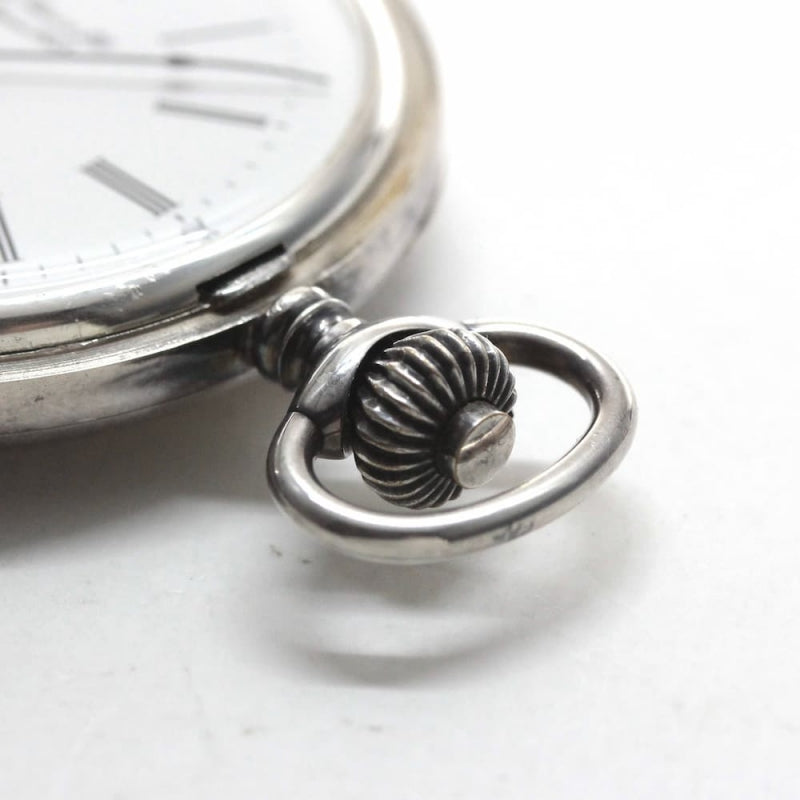 絶版モデルのティソ（TISSOT）　銀無垢懐中時計　tissot-1013