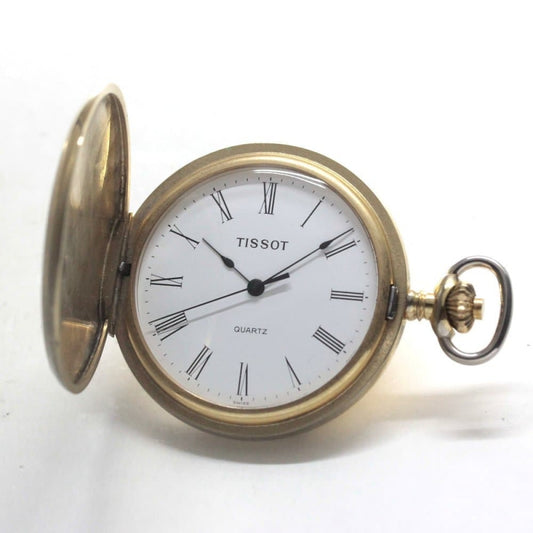 絶版モデルのティソ（TISSOT）　ハンター懐中時計　tissot-1025