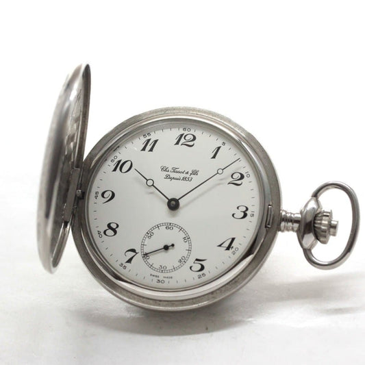 絶版モデルのティソ（TISSOT）　ハンター懐中時計　tissot-1030