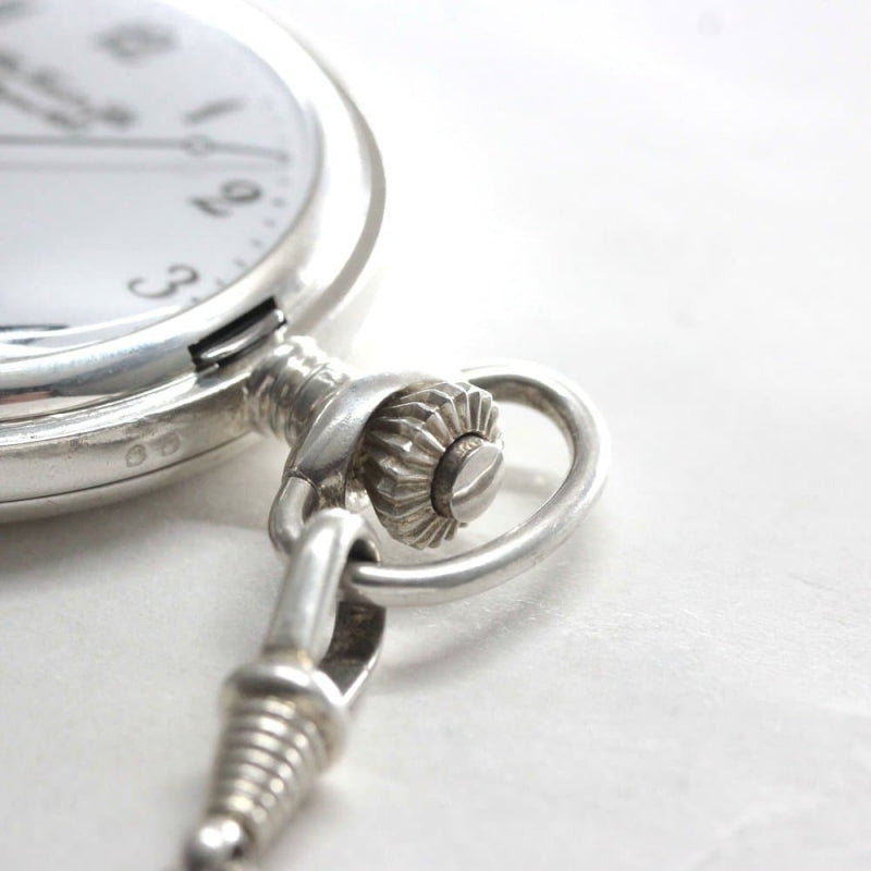 絶版モデルのティソ（TISSOT）/銀無垢懐中時計/tissot-1032