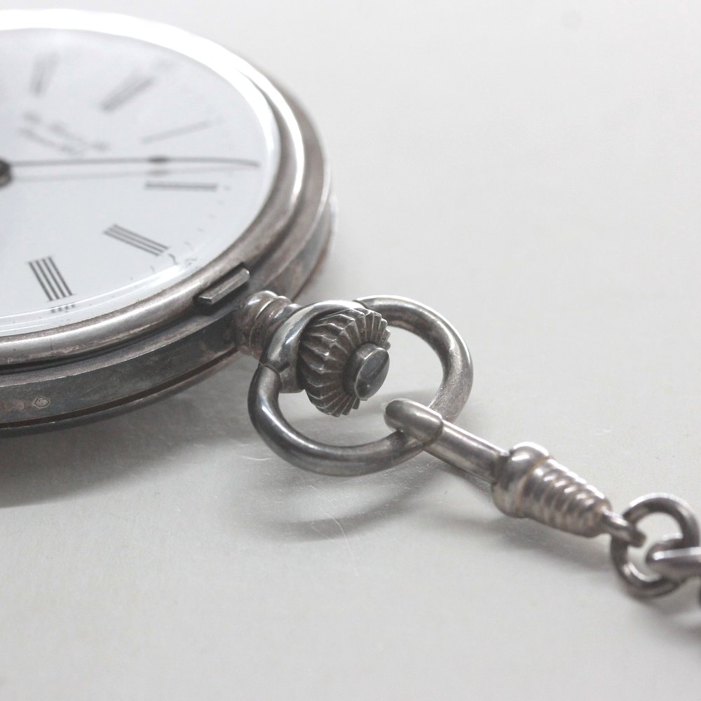 1853年創業のスイスブランド、ティソの銀無垢懐中時計/ 絶版モデルのティソ（TISSOT）/銀無垢懐中時計/tissot-1035