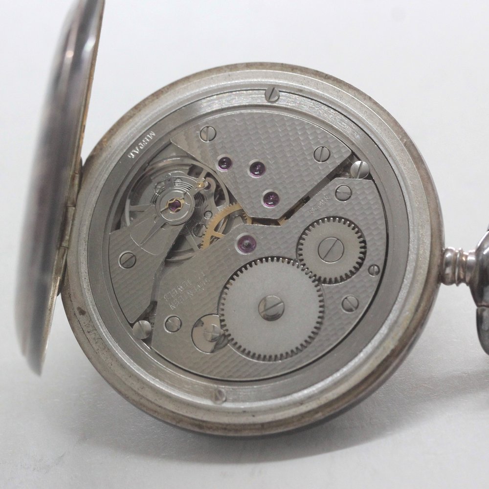1853年創業のスイスブランド、ティソの銀無垢懐中時計/ 絶版モデルのティソ（TISSOT）/銀無垢懐中時計/tissot-1035