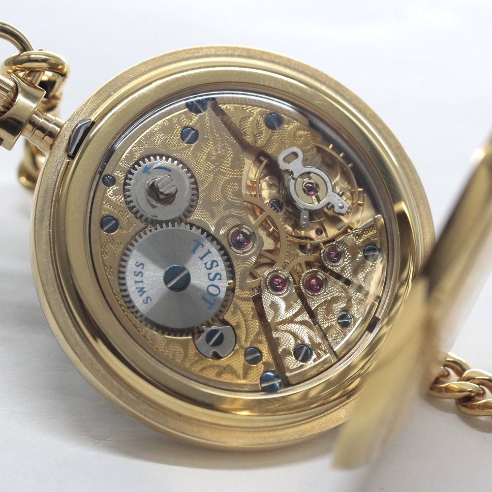絶版モデルのティソ（TISSOT） 鍵巻き式懐中時計 / tissot-1039