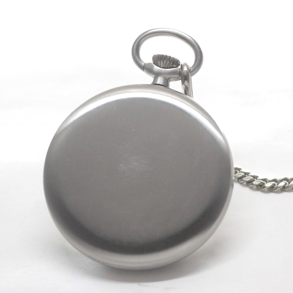 絶版モデルのティソ（TISSOT）/ ヴィンテージウォッチ / シルバーカラーオープンフェイス /ローマン数字/ 手巻き式 / 懐中時計 / tissot-1040