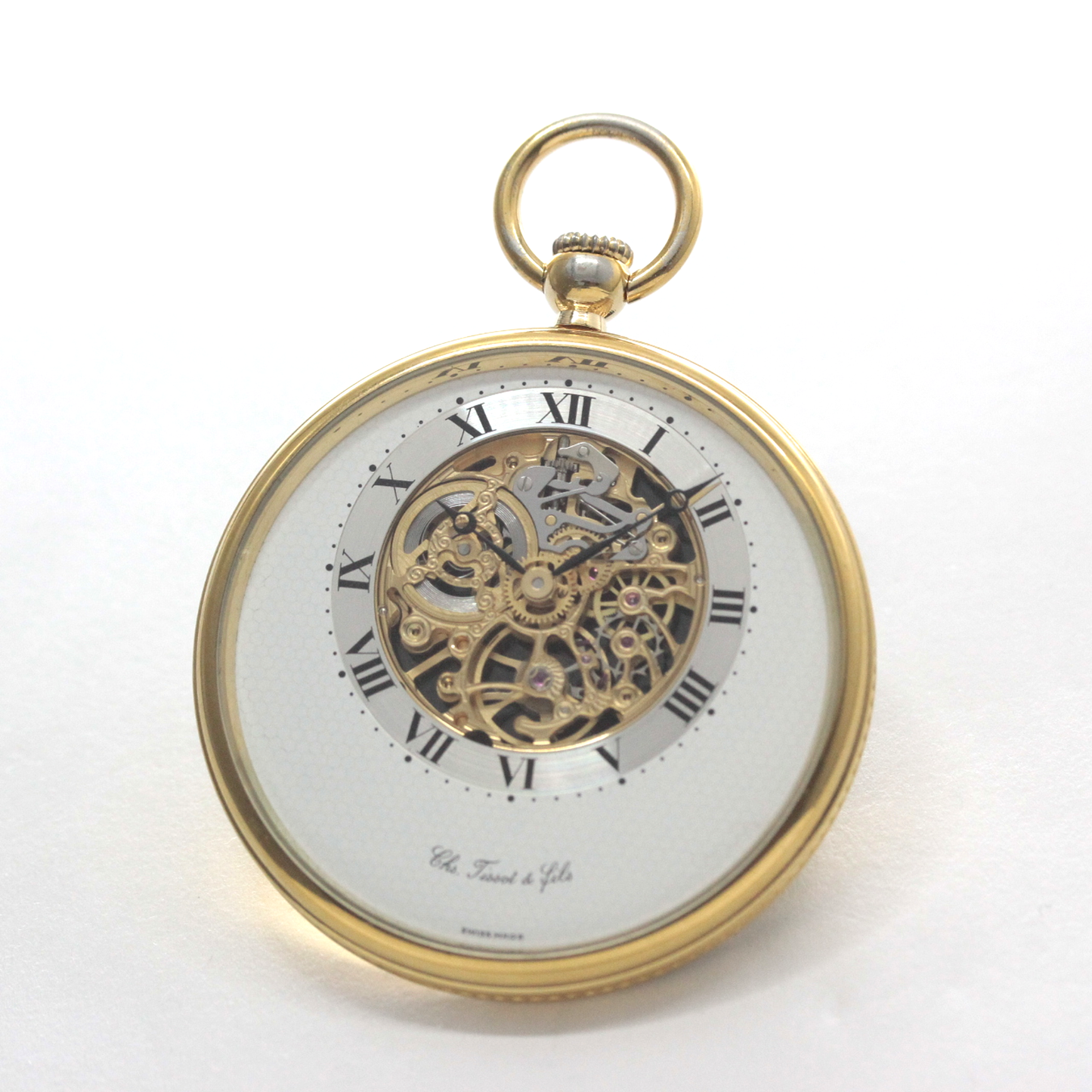 絶版モデルのティソ / TISSOT /ゴールドカラー/ スケルトン/薄型 / ヴィンテージ / tissot-1047