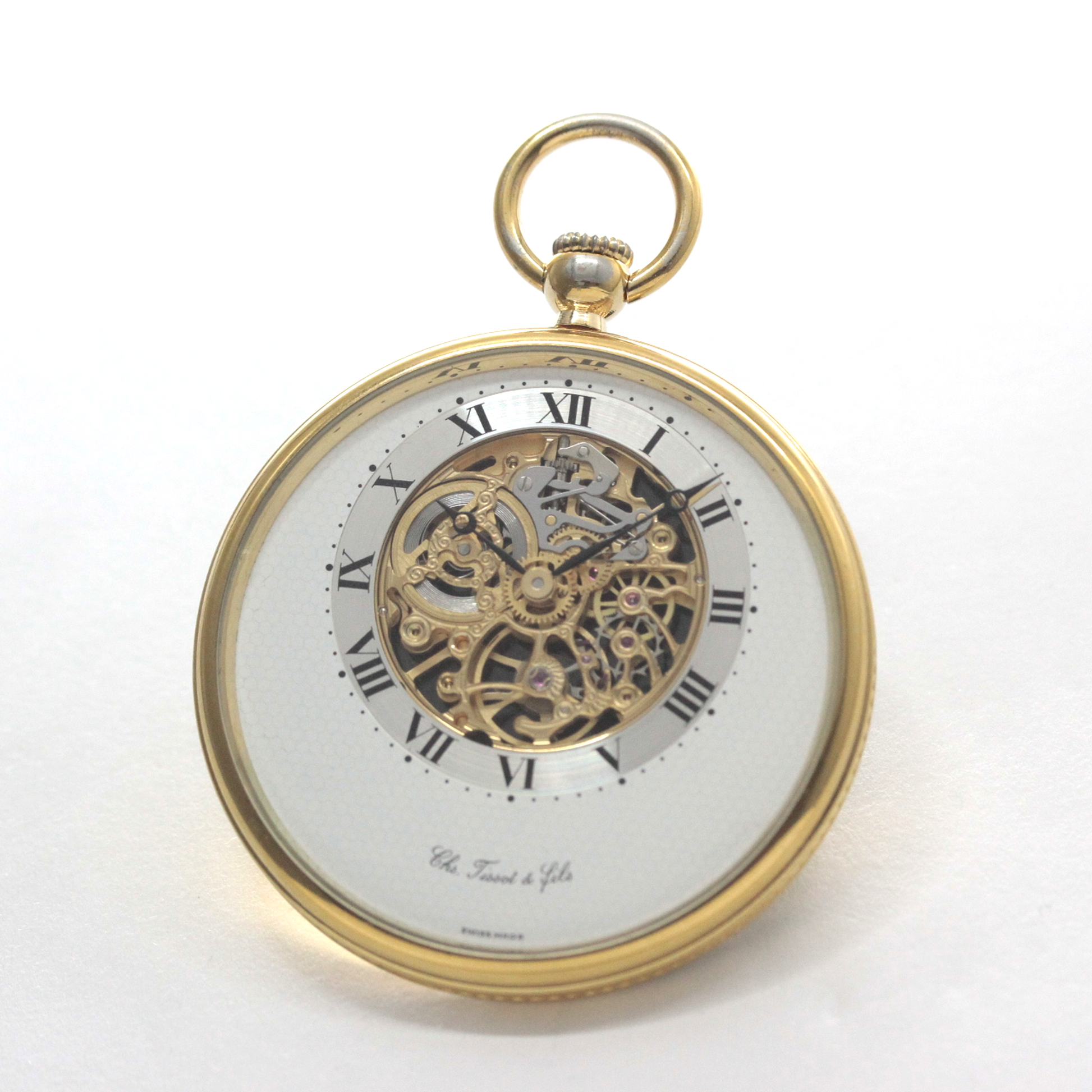 絶版モデルのティソ / TISSOT /ゴールドカラー/ スケルトン/薄型 / ヴィンテージ / tissot-1047