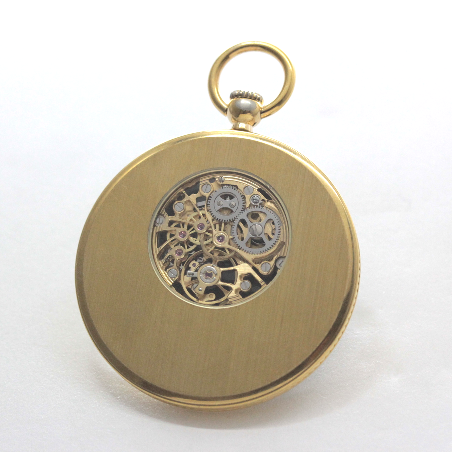 絶版モデルのティソ / TISSOT /ゴールドカラー/ スケルトン/薄型 / ヴィンテージ / tissot-1047　裏面