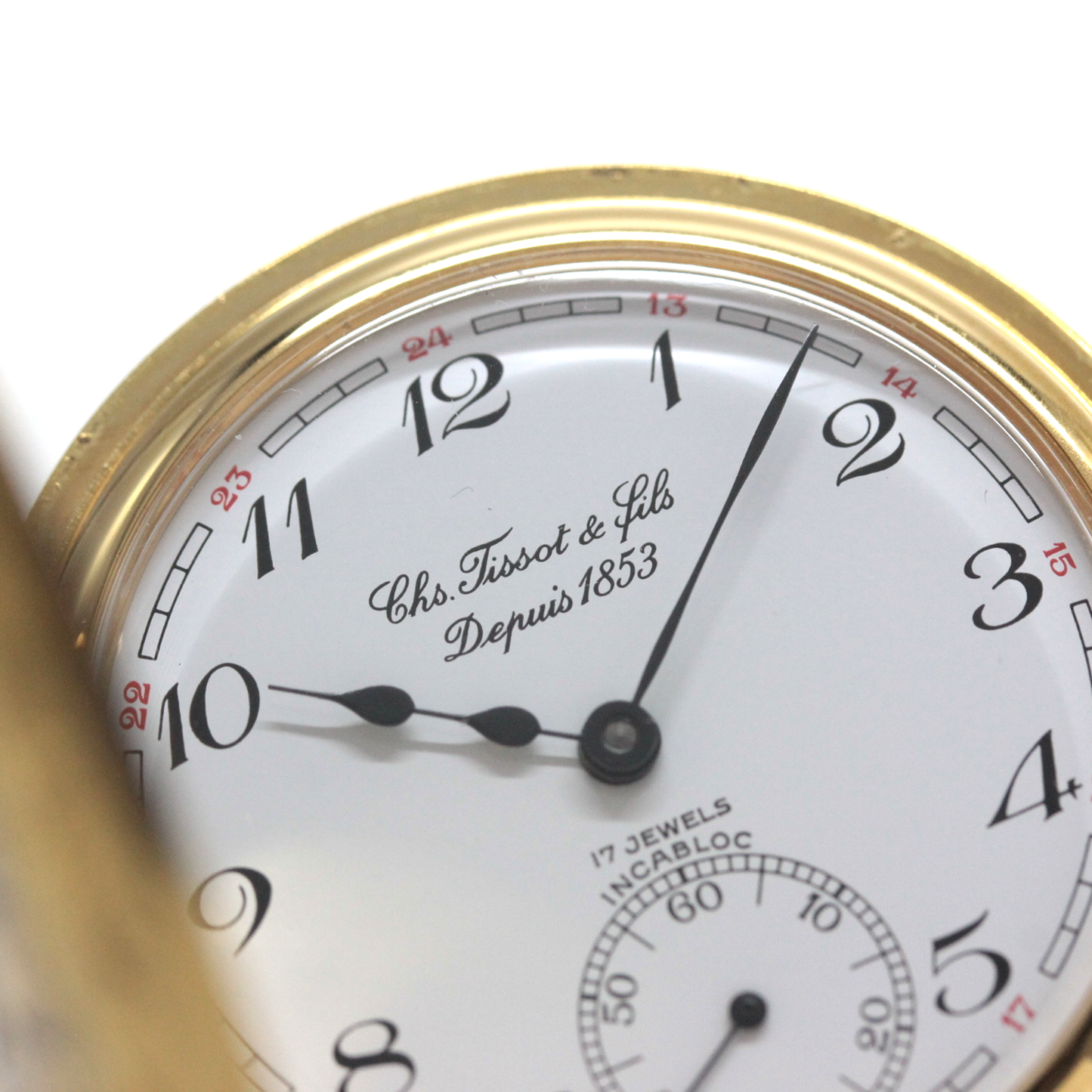 絶版モデルのティソ(TISSOT) ハーフハンター懐中時計 tissot-1057 絶版モデルのティソ(TISSOT) ハーフハンター懐中時計 tissot-1057