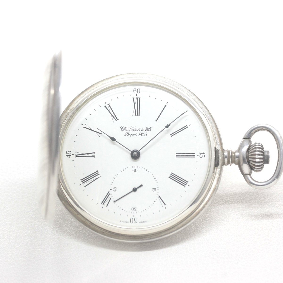 経年変化を楽しめるスターリングシルバー（silver925）懐中時計