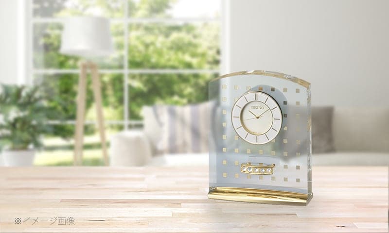 SEIKO セイコー スタンダード クオーツ 置き時計 レスポワール UF801G
