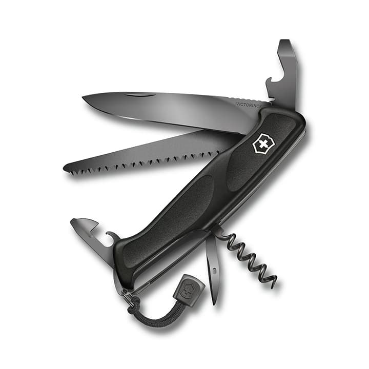 VICTORINOX（ビクトリノックス） ラージ・マルチツール ナイフ レンジャーグリップ 55 オニキス ブラック 0.9563.C31P