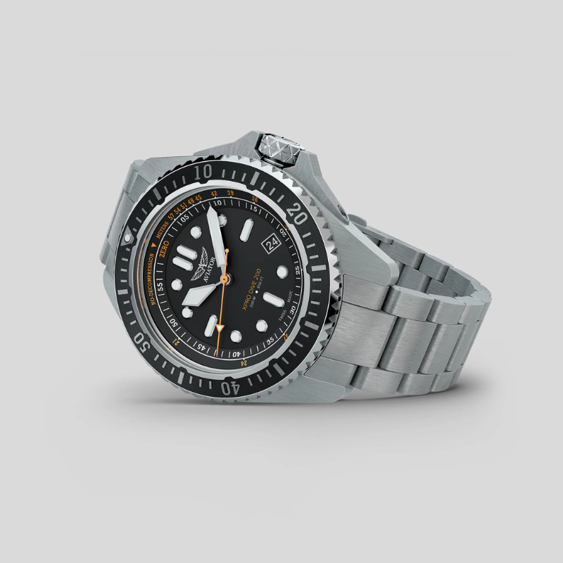 AVIATOR(アビエイター) XPRO DIVE 200 クォーツ ダイバーズ 腕時計 V.1.42.0.371.5