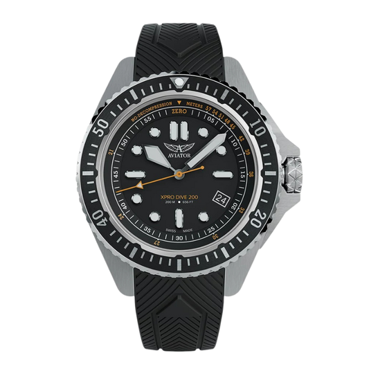 AVIATOR(アビエイター) XPRO DIVE 200 クォーツ ダイバーズ 腕時計 V.1.42.0.371.6