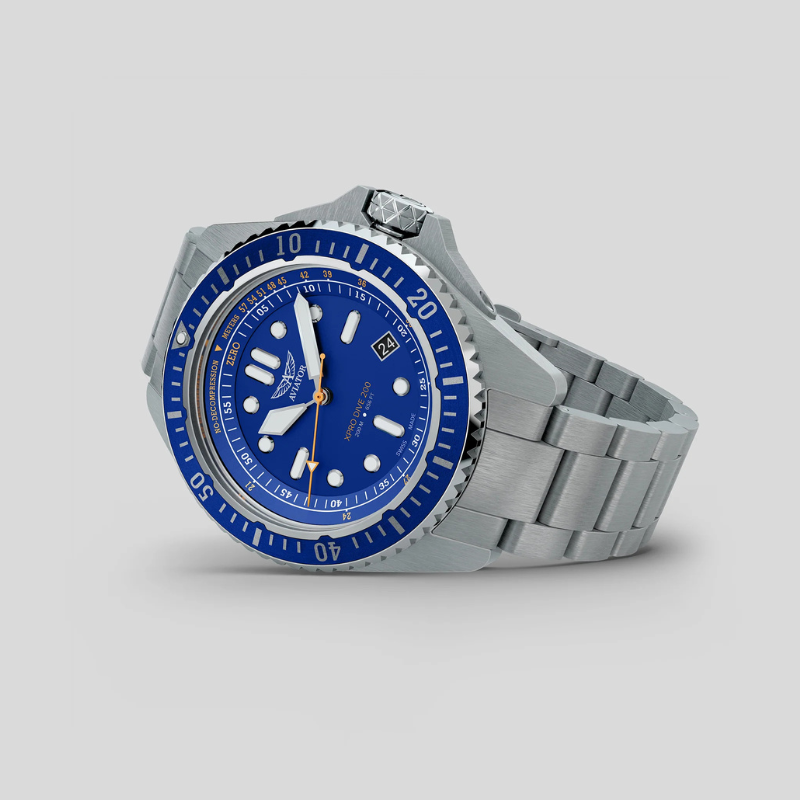 AVIATOR(アビエイター) XPRO DIVE 200 クォーツ ダイバーズ 腕時計 V.1.42.0.372.5