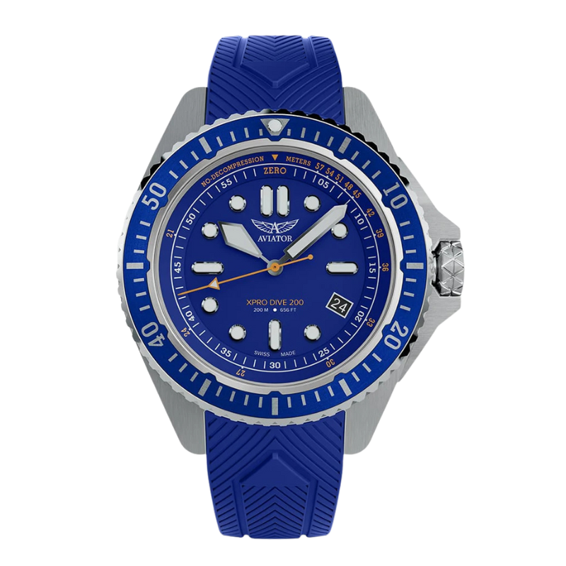 AVIATOR(アビエイター) XPRO DIVE 200 クォーツ ダイバーズ 腕時計 V.1.42.0.372.6