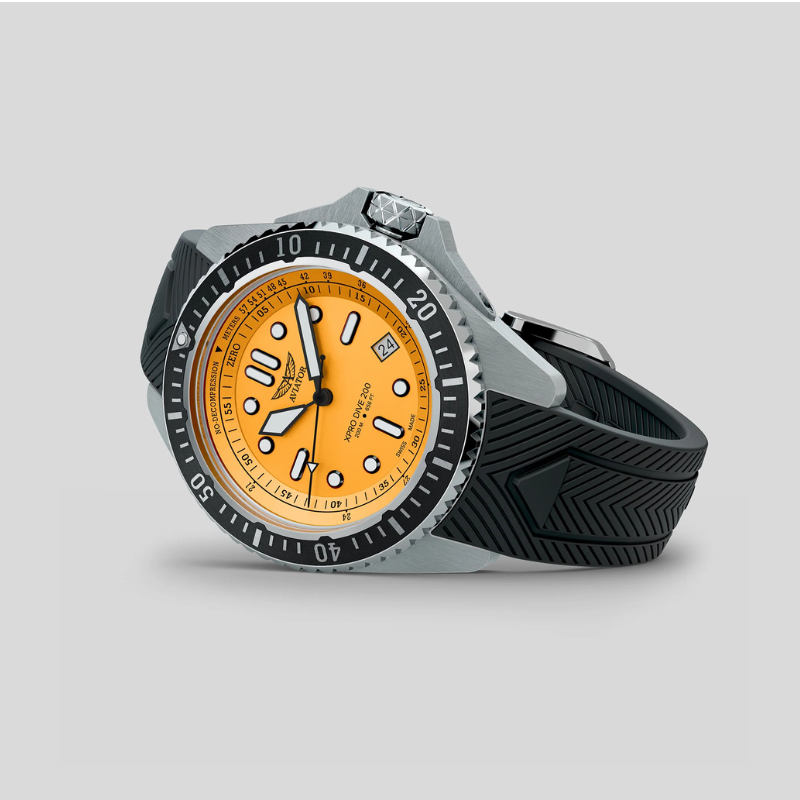 AVIATOR(アビエイター) XPRO DIVE 200 クォーツ ダイバーズ 腕時計 V.1.42.0.375.6