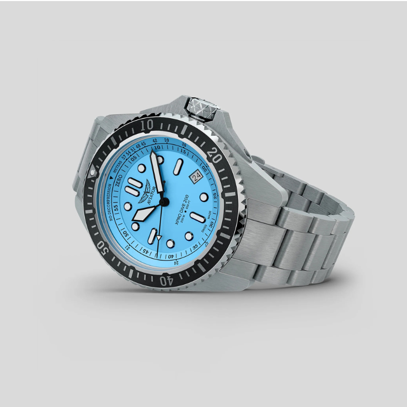 AVIATOR(アビエイター) XPRO DIVE 200 クォーツ ダイバーズ 腕時計 V.1.42.0.376.5