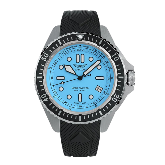 AVIATOR(アビエイター) XPRO DIVE 200 クォーツ ダイバーズ 腕時計 V.1.42.0.376.6
