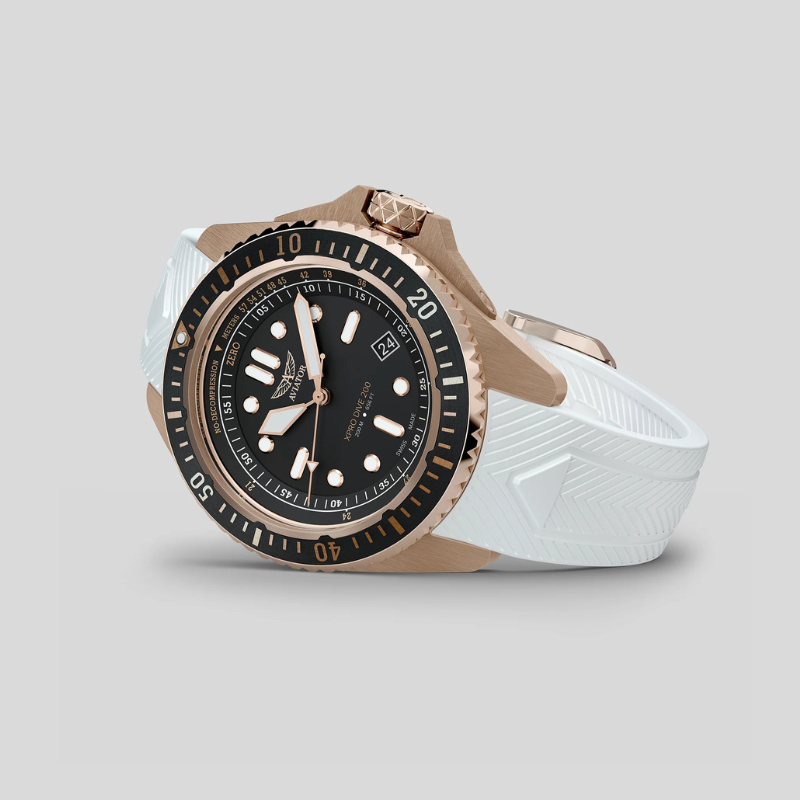 AVIATOR(アビエイター) XPRO DIVE 200 クォーツ ダイバーズ 腕時計 V.1.42.2.373.0