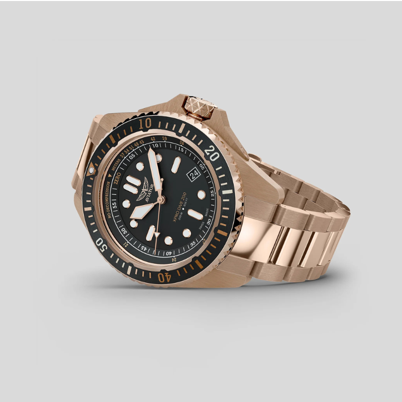 AVIATOR(アビエイター) XPRO DIVE 200 クォーツ ダイバーズ 腕時計 V.1.42.2.373.5