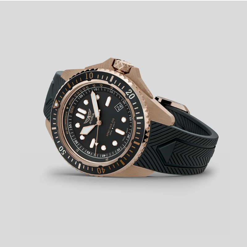 AVIATOR(アビエイター) XPRO DIVE 200 クォーツ ダイバーズ 腕時計 V.1.42.2.373.6