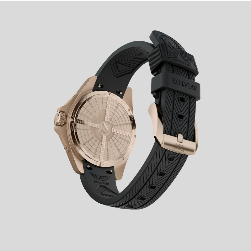 AVIATOR(アビエイター) XPRO DIVE 200 クォーツ ダイバーズ 腕時計 V.1.42.2.373.6