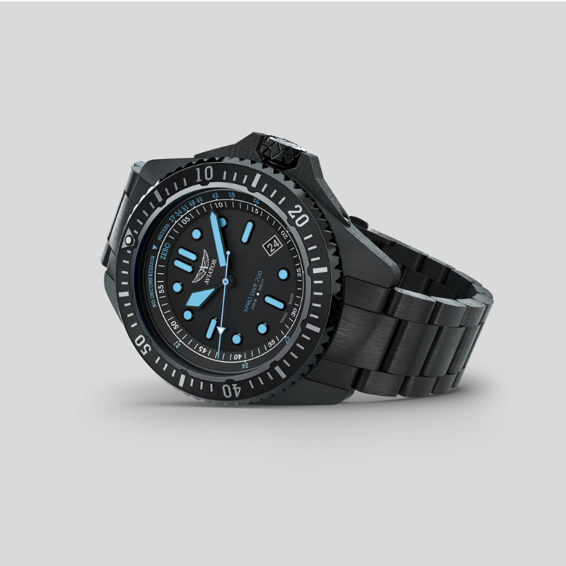 AVIATOR(アビエイター) XPRO DIVE 200 クォーツ ダイバーズ 腕時計 V.1.42.5.377.5