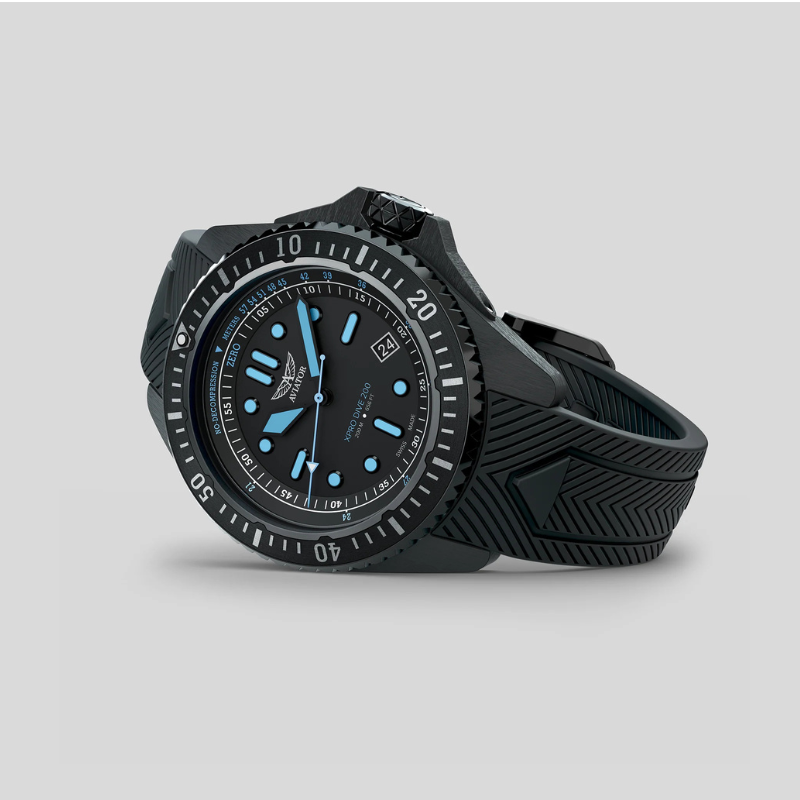 AVIATOR(アビエイター) XPRO DIVE 200 クォーツ ダイバーズ 腕時計 V.1.42.5.377.6