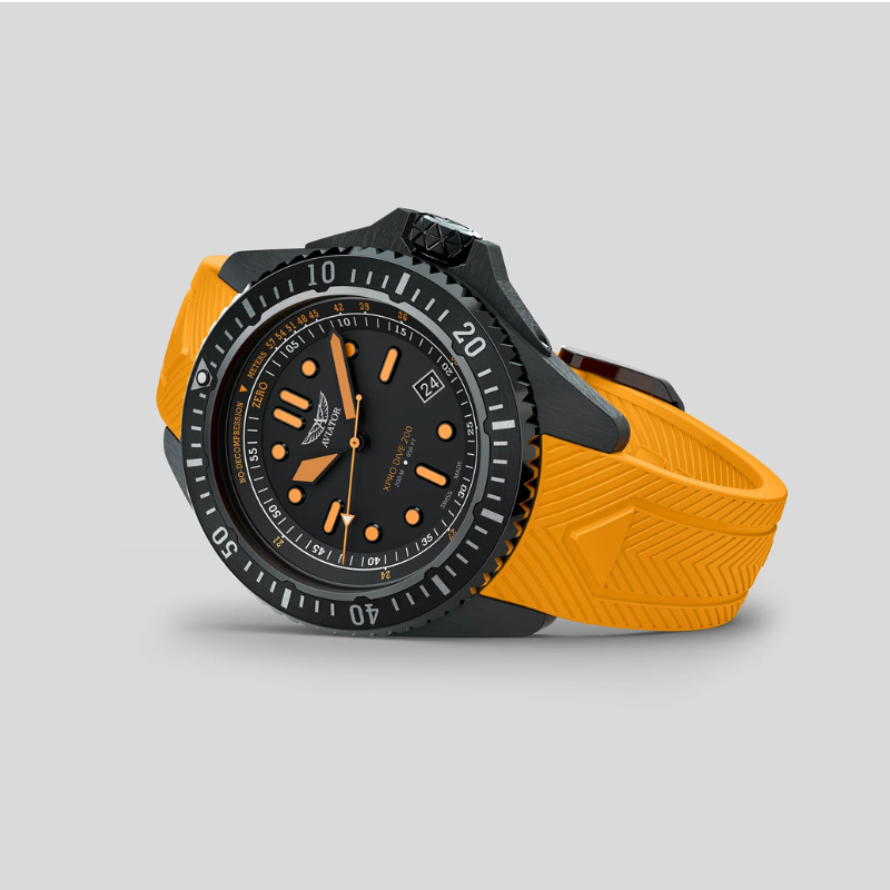 AVIATOR(アビエイター) XPRO DIVE 200 クォーツ ダイバーズ 腕時計 V.1.42.5.378.0