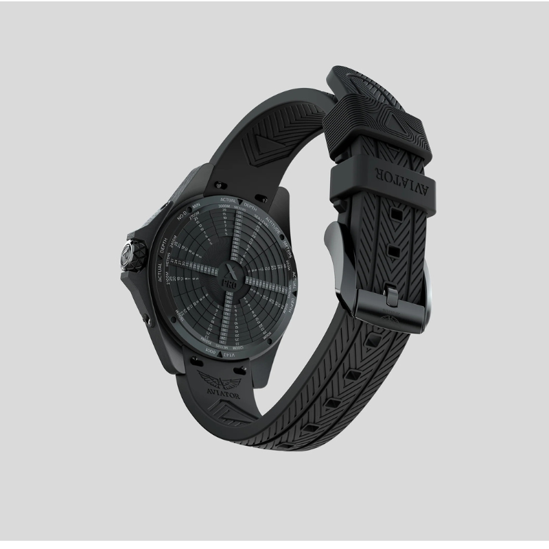AVIATOR(アビエイター) XPRO DIVE 200 クォーツ ダイバーズ 腕時計 V.1.42.5.378.6