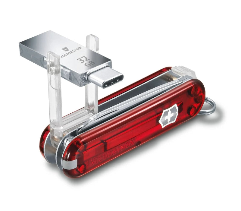 VICTORINOX（ビクトリノックス） スモール・マルチツール @work USBメモリー付き 	4.6235.TG32B1