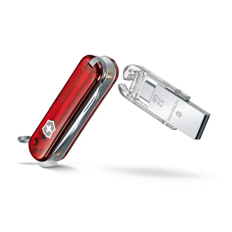 VICTORINOX（ビクトリノックス） スモール・マルチツール @work USBメモリー付き 	4.6235.TG32B1