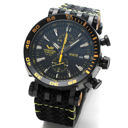 VOSTOK EUROPE（ボストーク ヨーロッパ） エネルギア-2 VK61-575C589 ブラック 腕時計