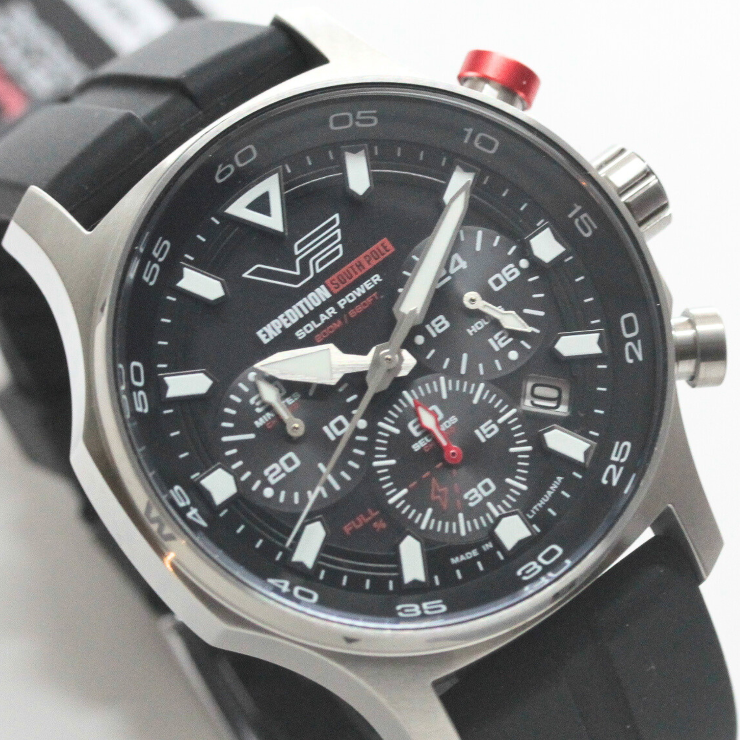 VOSTOK EUROPE（ボストーク ヨーロッパ）/Expedition South Pole/ ソーラーパワー クオーツクロノグラフ / VR42-592A761/腕時計