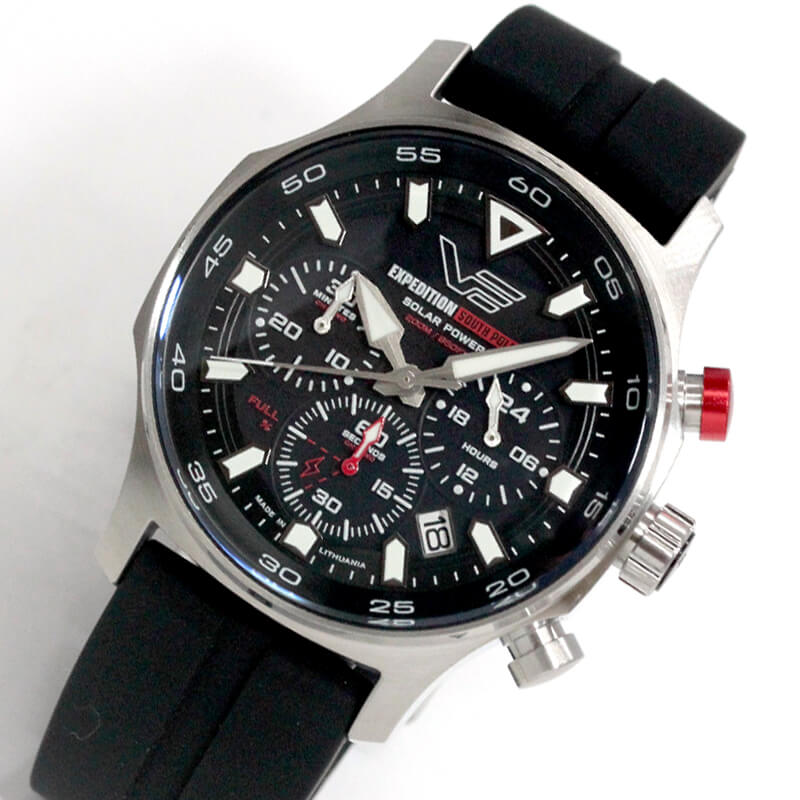 VOSTOK EUROPE（ボストーク ヨーロッパ）/Expedition South Pole/ ソーラーパワー クオーツクロノグラフ / VR42-592A761/腕時計