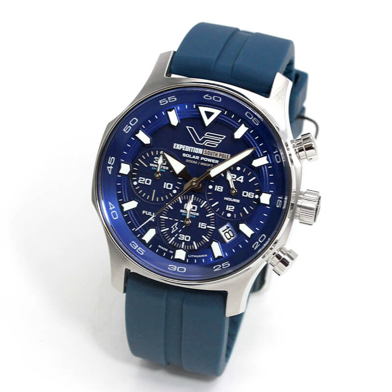 VOSTOK EUROPE（ボストーク ヨーロッパ）/Expedition South Pole/ ソーラーパワー クオーツクロノグラフ / VR42-592A762/腕時計
