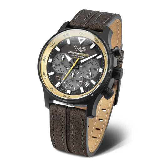 VOSTOK EUROPE（ボストーク ヨーロッパ）/Expedition South Pole/ ソーラーパワー クオーツクロノグラフ / VR42-592C763L/腕時計