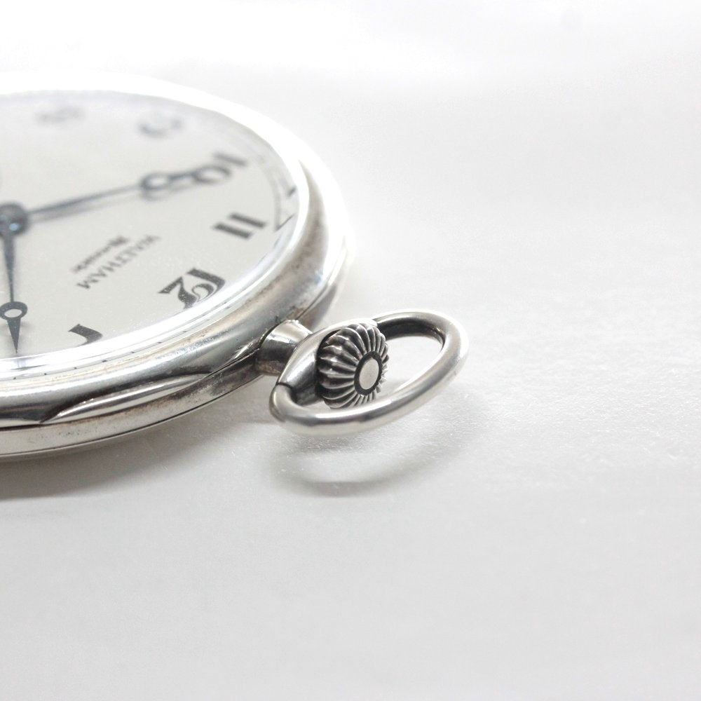 アンティークウォルサム（WALTHAM）リバーサイド復刻版/シルバー925