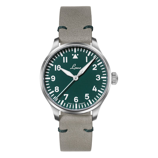 Laco (ラコ) パイロット アウクスブルク39 グリュン 自動巻き 腕時計 862189 世界限定250本