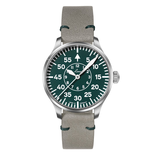 Laco (ラコ) パイロット アーヘン39 グリュン 自動巻き 腕時計 862190 世界限定250本