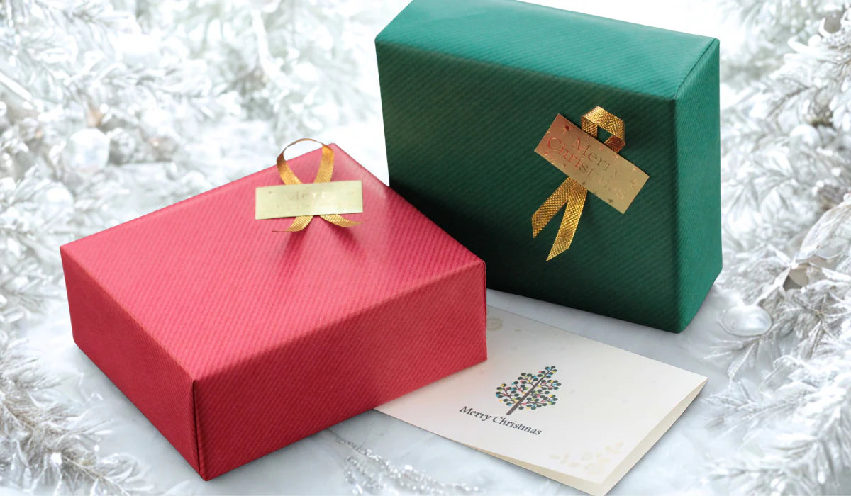 Christmas wrapping