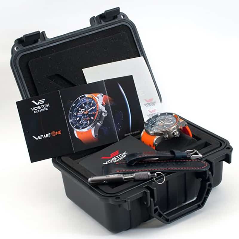 VOSTOK EUROPE（ボストーク ヨーロッパ） スペシャルエディション VEareONE プロジェクト限定ウォッチ オレンジ YM8J-510H434 腕時計
