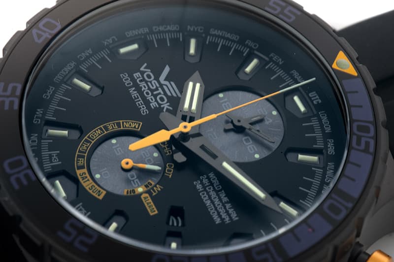VOSTOK EUROPE（ボストーク ヨーロッパ） エクスピディション　エベレスト　アンダーグラウンド YM8J-597C547 ブラック 腕時計