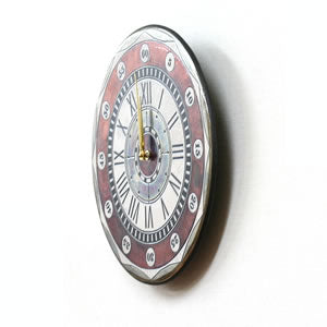 Antonio　Zaccarellaアントニオ・ザッカレラ 掛け時計 ザッカレラZ135【zc135001】　レッド