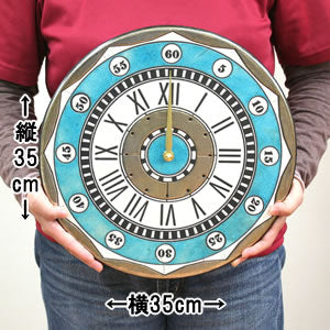 Antonio　Zaccarellaアントニオ・ザッカレラ 掛け時計 ザッカレラZ135【zc135004】　ブルー