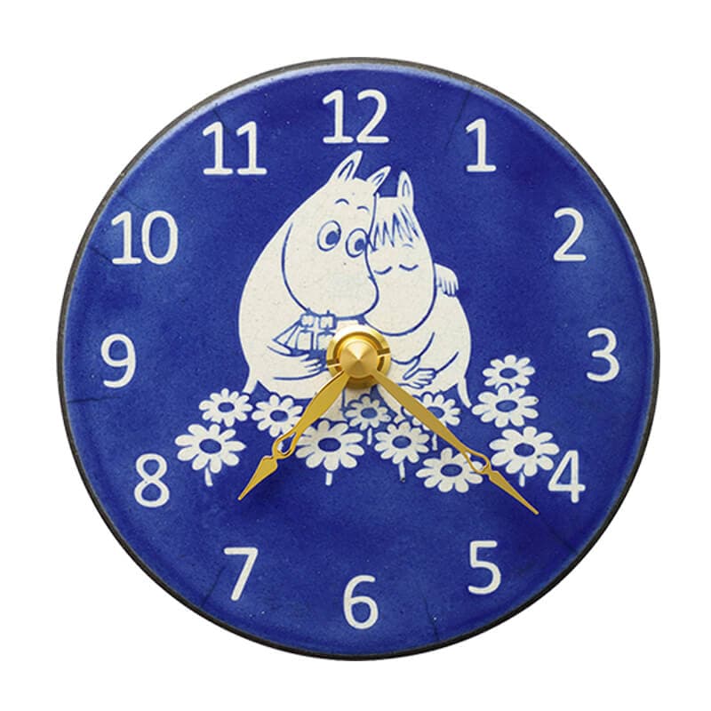 Antonio　Zaccarellaアントニオ・ザッカレラ 掛け・置き兼用時計 CHARACTER  ムーミンとスノークのおじょうさん　Pottery Clock　 ZC970MT04