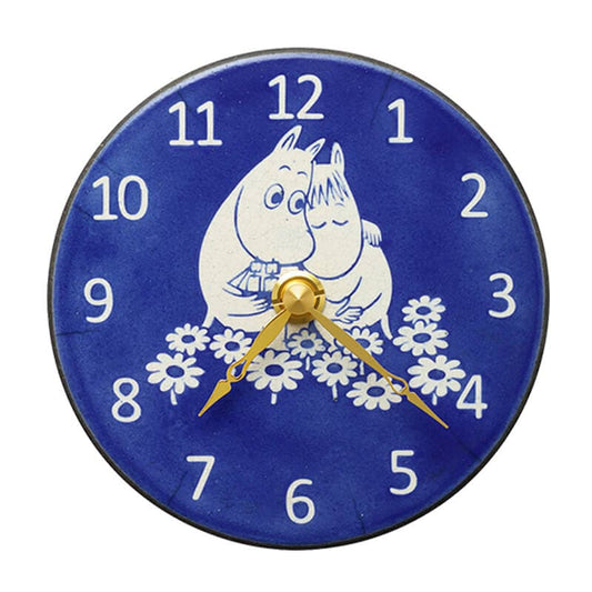 Antonio　Zaccarellaアントニオ・ザッカレラ 掛け・置き兼用時計 CHARACTER  ムーミンとスノークのおじょうさん　Pottery Clock　 ZC970MT04