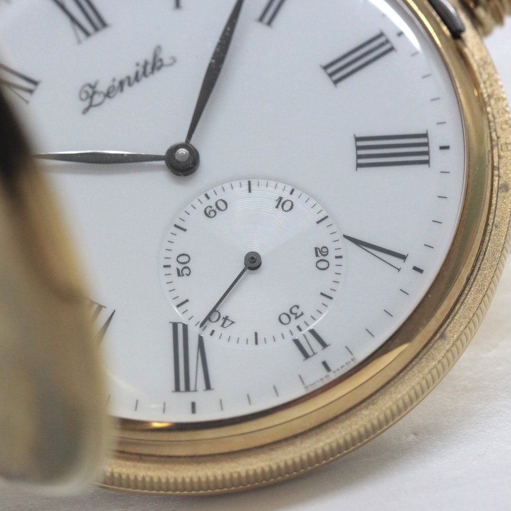 絶版モデルのゼニス（ZENITH） ダブルハンターケース懐中時計/zenith
